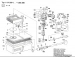 Bosch 0 611 293 042 USG 380 Suction Blower 240 V / GB Spare Parts USG380